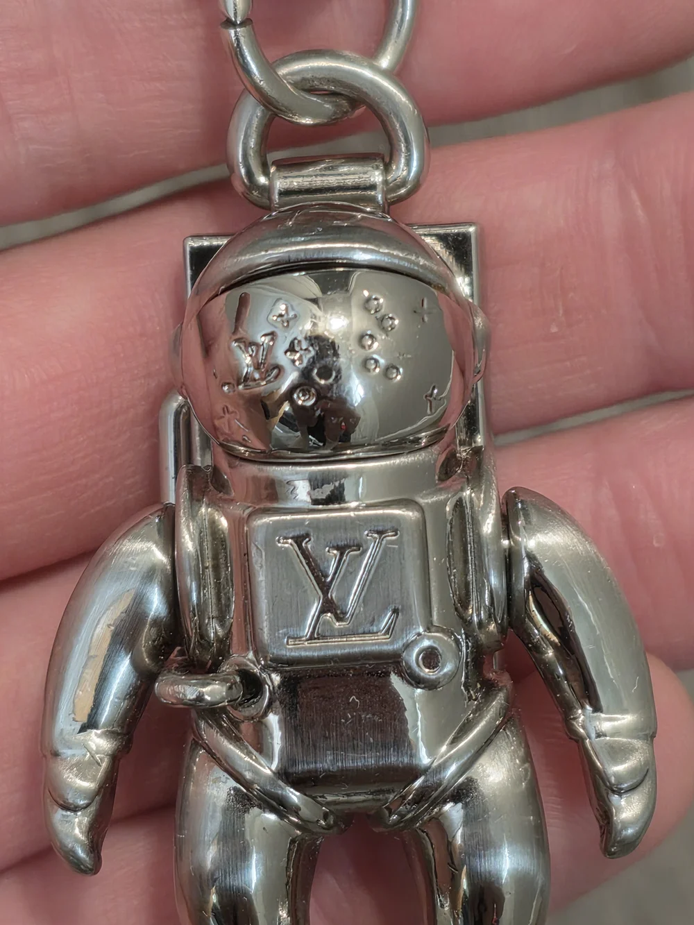 Louis Vuitton Monogram Astronaut Bag Charm